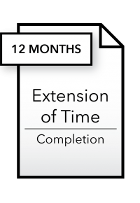 Form_Extension of Time - Completion - 12 months