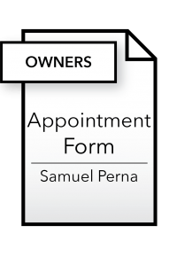 Form_Appointment Form - Owners - Samuel Perna